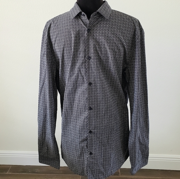 H&M Other - B2G1 Men's H&M Black Slim Fit Button Down Top